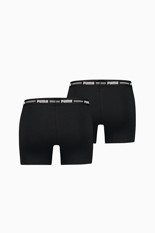 PUMA Women's Boxer Shorts 2 Pack, black, extralarge