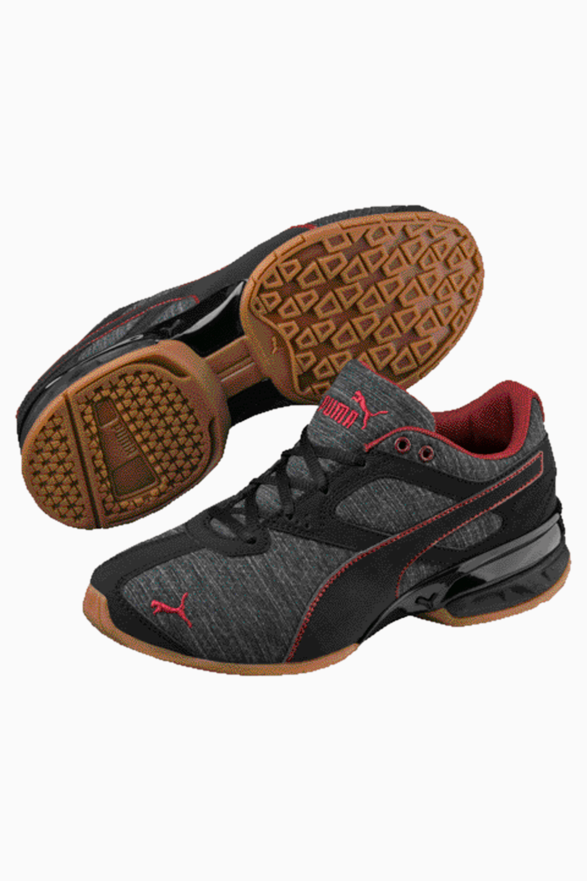 Puma men's tazon 6 heather rip sneaker top
